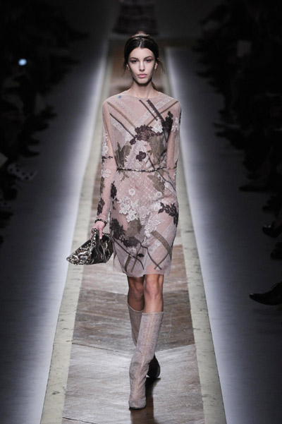 Valentino fashion collection show during Paris Fashion Week