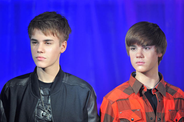 justin bieber wax museum. Pop sensation Justin Bieber