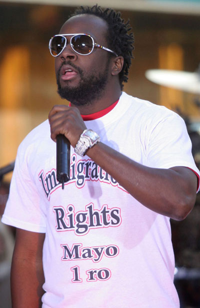 Wyclef Jean shot
