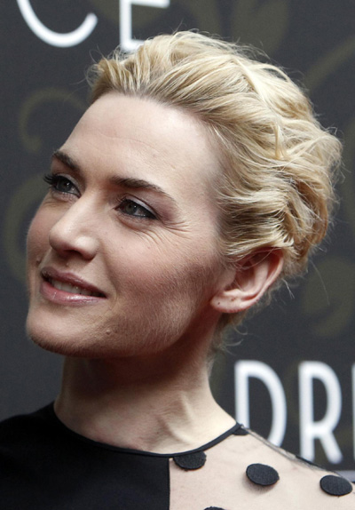 Kate Winslet at the premiere of HBO Miniseries 'Mildred Pierce' in NY