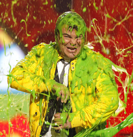 Slimy moments at Kids' Choice Awards
