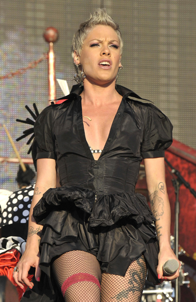 Pink ready to eat during labour