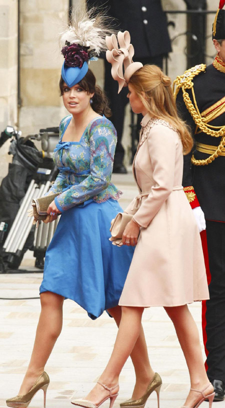 Celebrities in blue