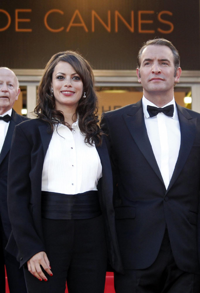 The screening of the film 'The Artist' in competition at the 64th Cannes Film Festival