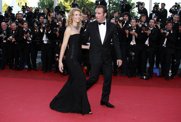The screening of the film 'The Artist' in competition at the 64th Cannes Film Festival
