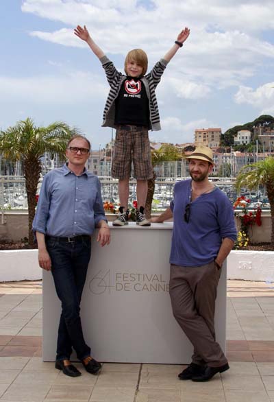 A photocall for the film 'Michael' in competition at the 64th Cannes Film Festival in Cannes