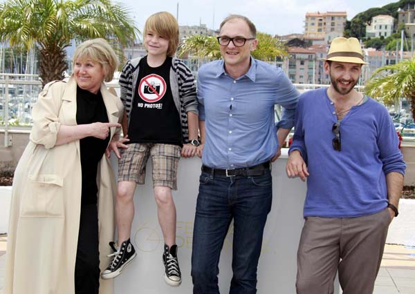 A photocall for the film 'Michael' in competition at the 64th Cannes Film Festival in Cannes