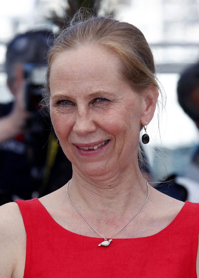 Cast member <b>Kati Outinen</b> poses during a photocall for the film &quot;Le Havre&quot;, <b>...</b> - 0023ae606c3e0f3dcf7544