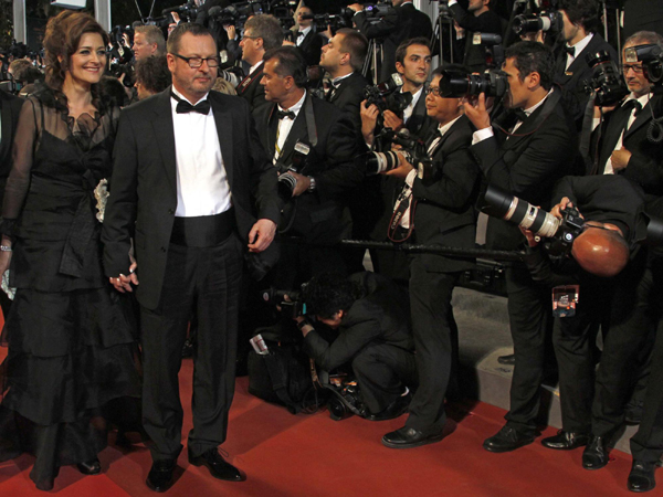 The screening of the film 'Melancholia' at the 64th Cannes Film Festival