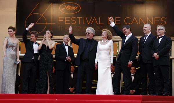 The screening of film 'La Piel Que Habito' at 64th Cannes Film Festival
