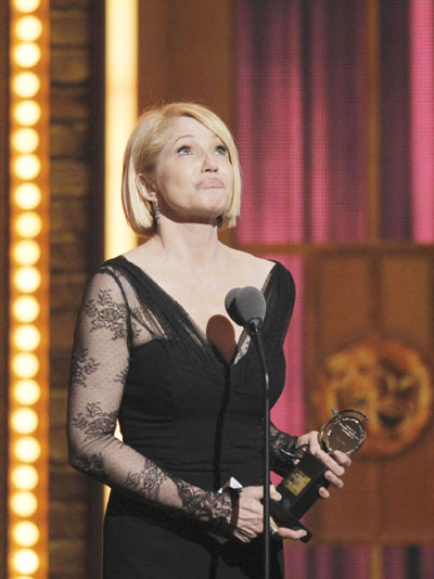Ellen Barkin wins featured actress Tony Award