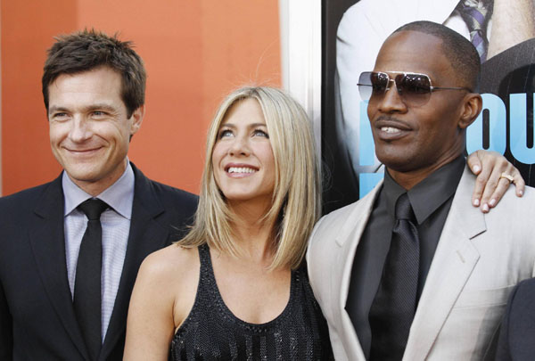 Aniston attends premiere of 'Horrible Bosses'in Hollywood