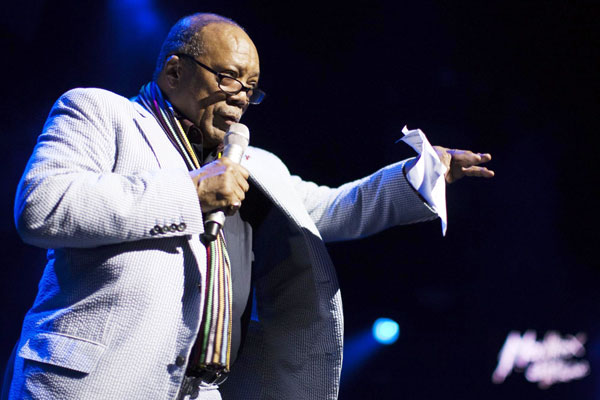 Stars perform at the 45th Montreux Jazz Festival