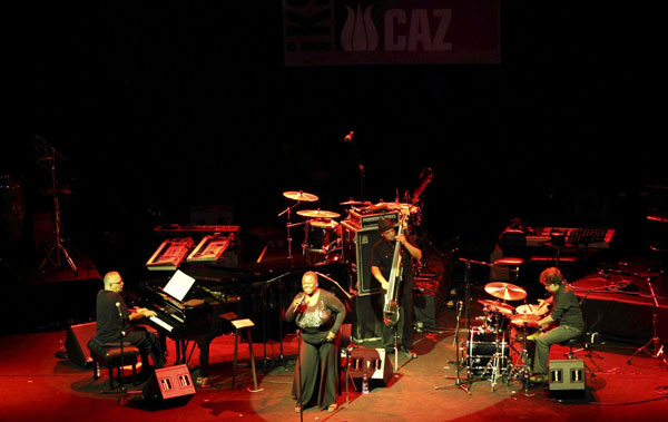 Stars perform at the 45th Montreux Jazz Festival