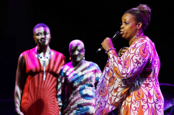 Stars perform at the 45th Montreux Jazz Festival