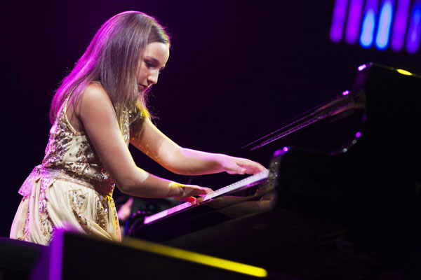 Stars perform at the 45th Montreux Jazz Festival