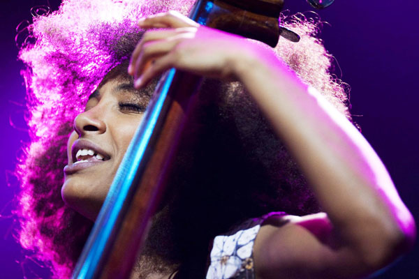 Stars perform at the 45th Montreux Jazz Festival