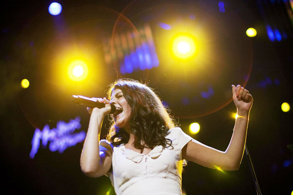 Stars perform at the 45th Montreux Jazz Festival
