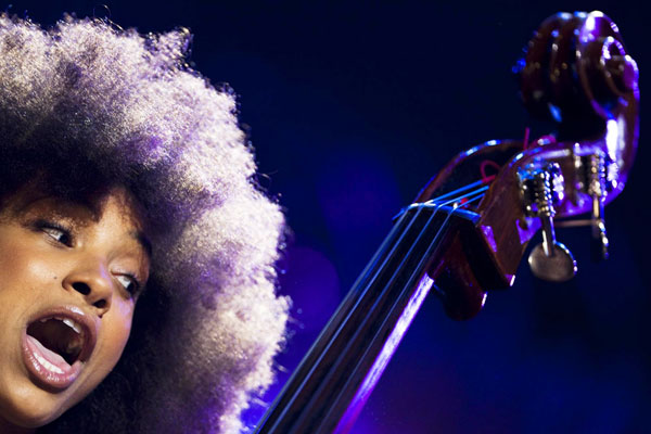 Stars perform at the 45th Montreux Jazz Festival