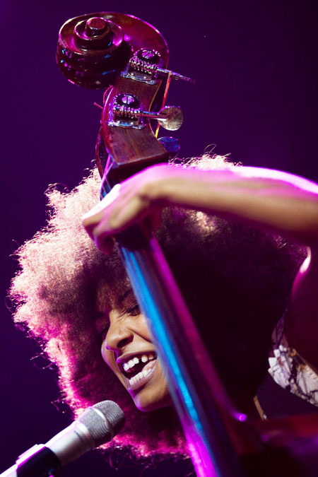Stars perform at the 45th Montreux Jazz Festival