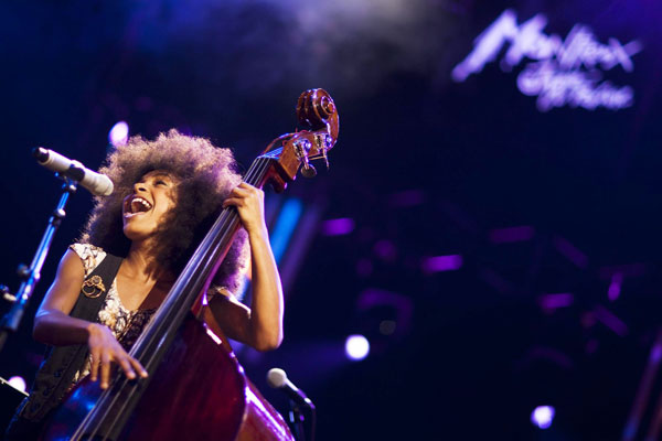 Stars perform at the 45th Montreux Jazz Festival