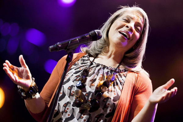 Stars perform at the 45th Montreux Jazz Festival
