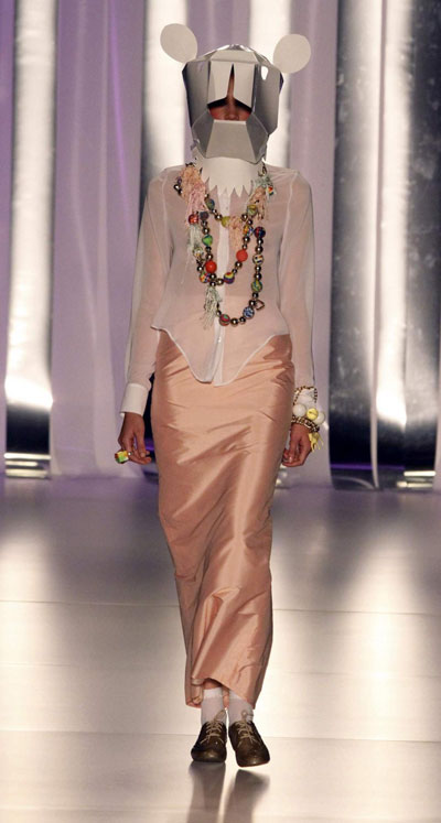 Little Lucia's collection Infashion Blancox during the Colombiamoda fashion show