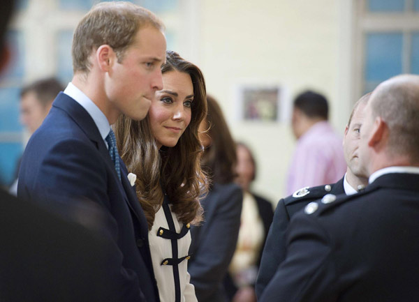 William and Catherine visit Summerfield Community Centre