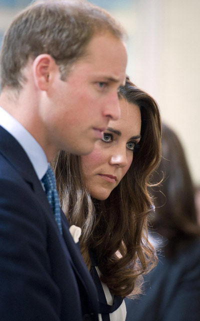 William and Catherine visit Summerfield Community Centre