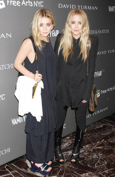 The Olsen twins reluctant to front The Row
