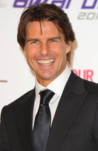 Tom Cruise drives Red Bull race car