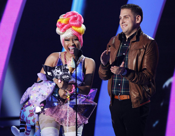 Gaga and Perry win big at 2011 MTV Video Music Awards