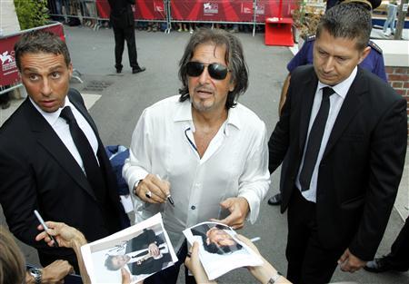 Al Pacino honored in Venice, presents new film