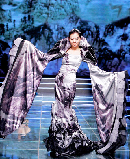 Chinese girl wins Asia Super Model Contest