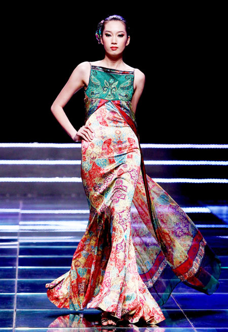 Chinese girl wins Asia Super Model Contest