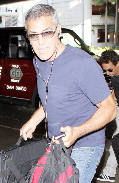Clooney introduces girlfriend to parents