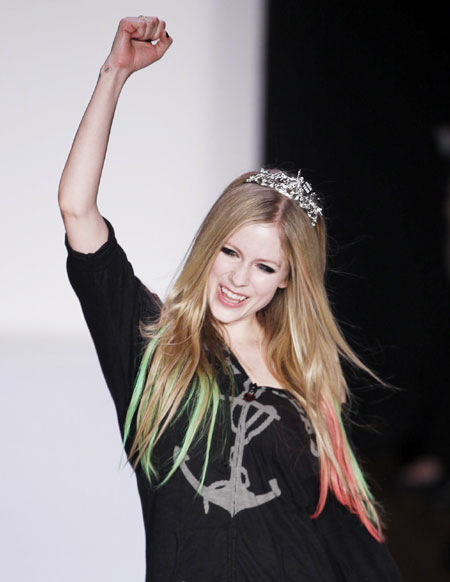 Spring/Summer 2012 collection of Avril's fashion line