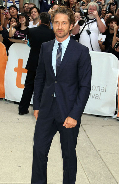 Gerard Butler's model romance