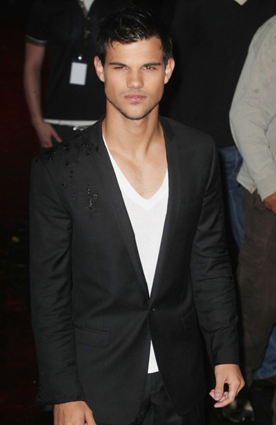 Taylor Lautner worries girls just want wolfman