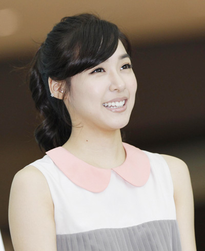 South Korean girl group Girls' Generation member Tiffany attends a 
