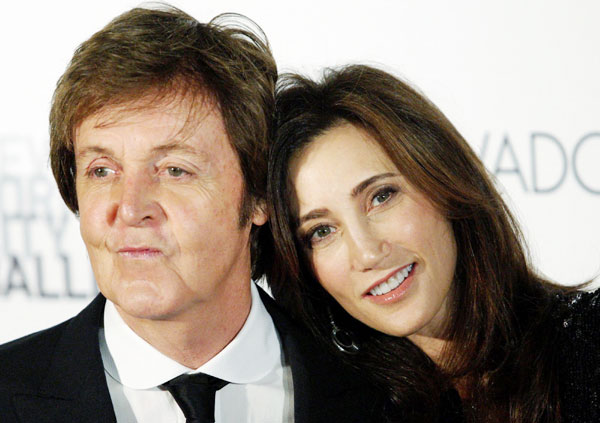 Former Beatle McCartney weds US heiress