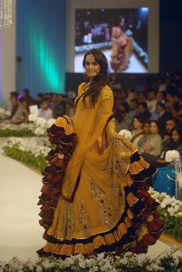 Bridal Couture Week held in Pakistan's Lahore