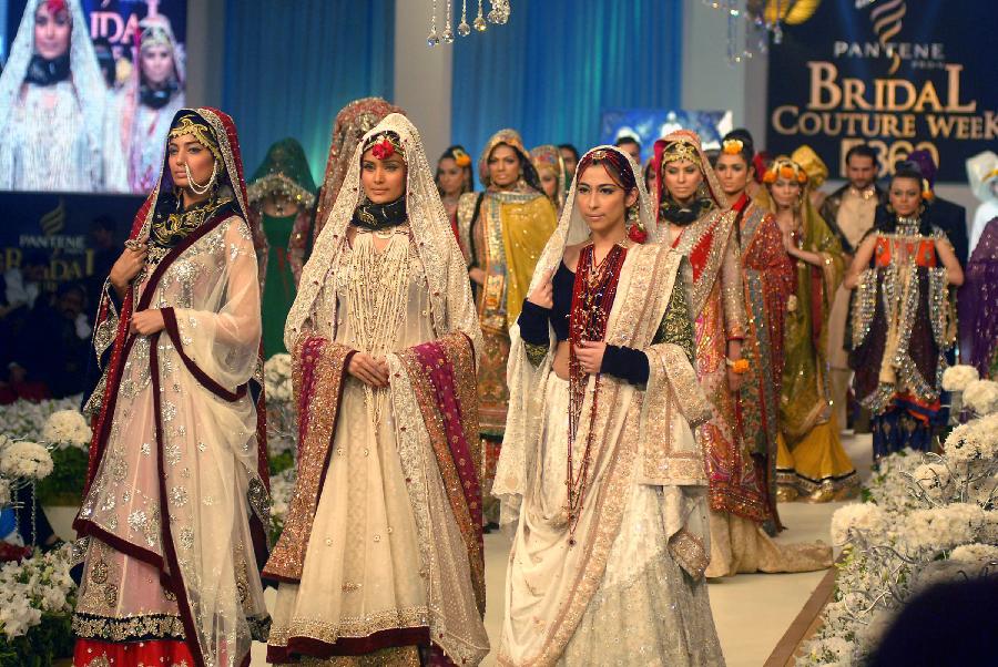 Bridal Couture Week held in Pakistan's Lahore