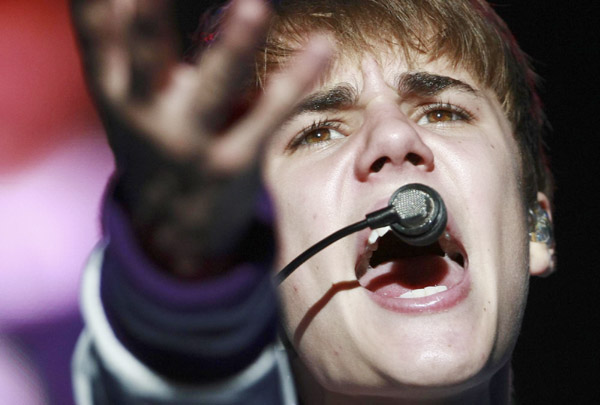 Justin Bieber tours in Caracas