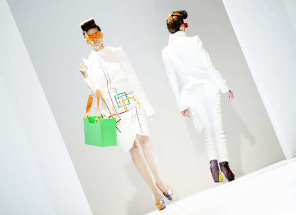 Models present creations in Macedonian Fashion Week