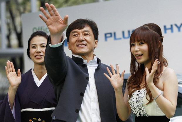Jackie Chan attends 24th Tokyo International Film Festival