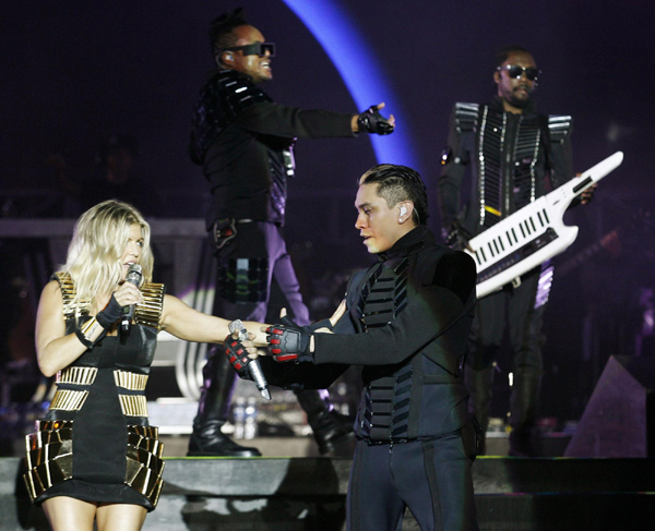 The Black Eyed Peas perform in Manila