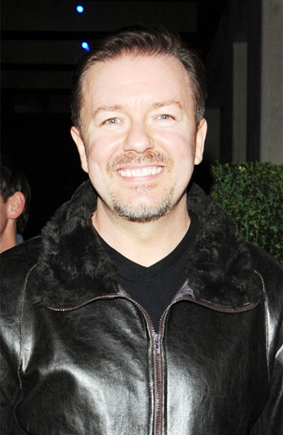 Ricky Gervais to host Golden Globes|Celebritie