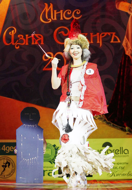Miss Asia-Siberia amateur beauty contest held