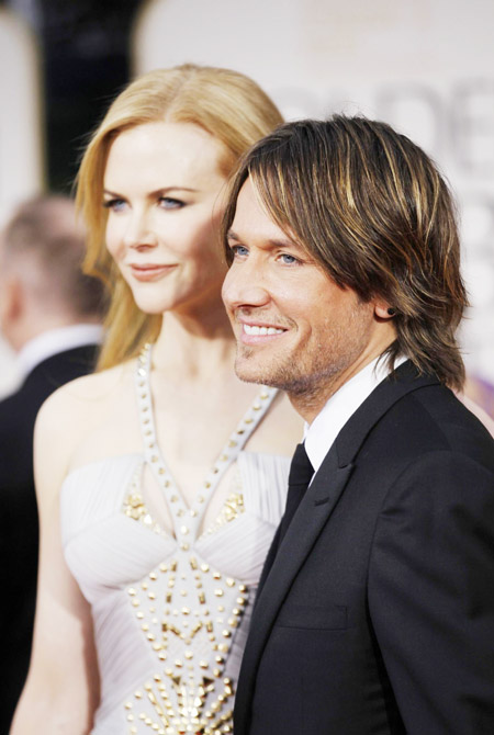 Nicole Kidman attends Golden Globe Awards